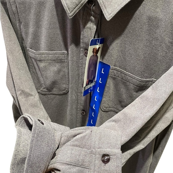 32 Degree Heat Women's Purple Button-Up Shirt - Picture 7 of 13